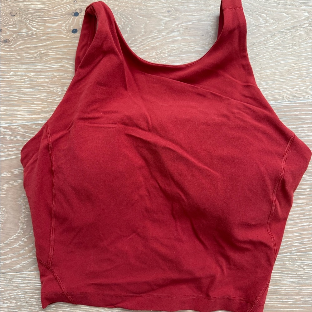 Lululemon Athletica Red Sports Bra